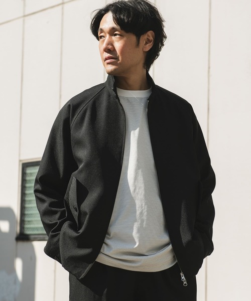 「URBAN RESEARCH DOORS」 ブルゾン LARGE ブラック メンズ_画像3