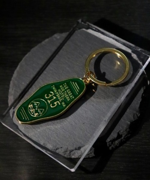 ARCHIVER キーホルダー 「Bz」モーテルキータグ ホテルキーホルダー