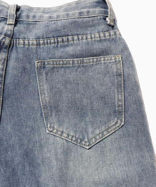 「Theater code」 デニムパンツ X-LARGE ブルー レディース_画像8