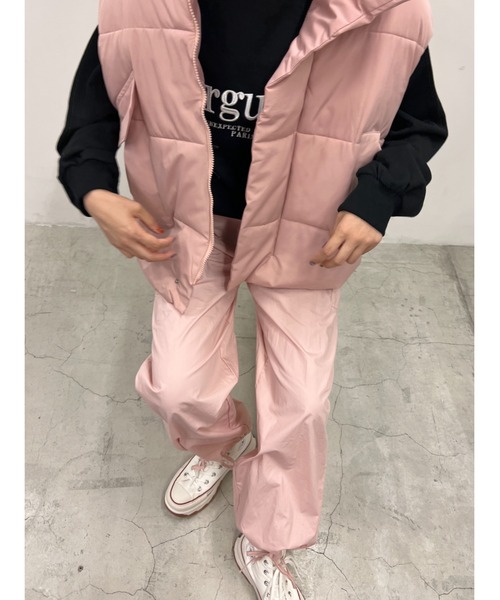 「WC」 カーゴパンツ FREE ピンク レディース_画像4