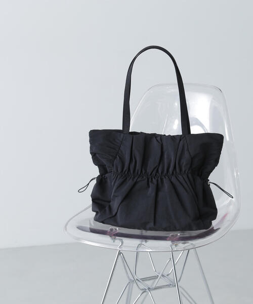 「NATURAL BEAUTY BASIC」 トートバッグ フリ- シルバー レディース_画像3