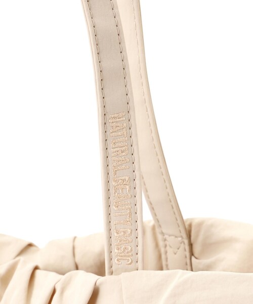 「NATURAL BEAUTY BASIC」 トートバッグ フリ- シルバー レディース_画像5