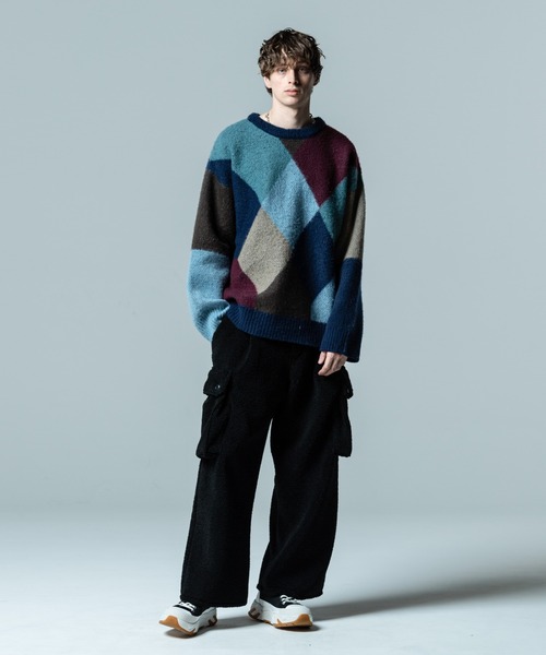 「glamb」 カーゴパンツ L グレー メンズ_画像5