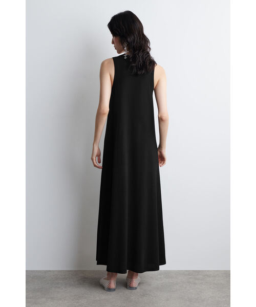 「COS」 ニットワンピース M ブラック レディース_画像2