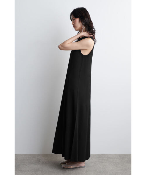 「COS」 ニットワンピース M ブラック レディース_画像3