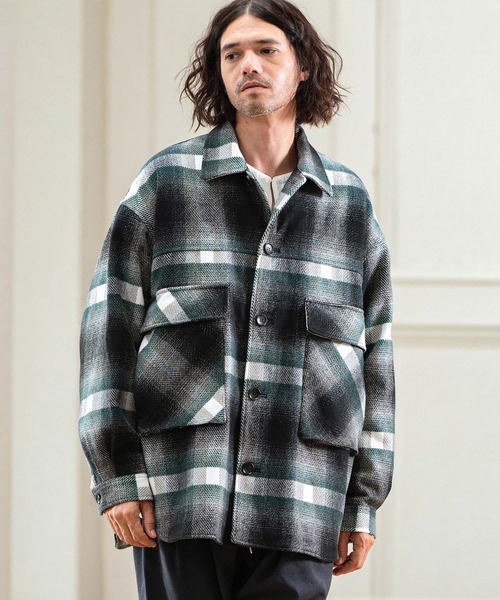 「CAMBIO」 ジャケット L ベージュ メンズ_画像9