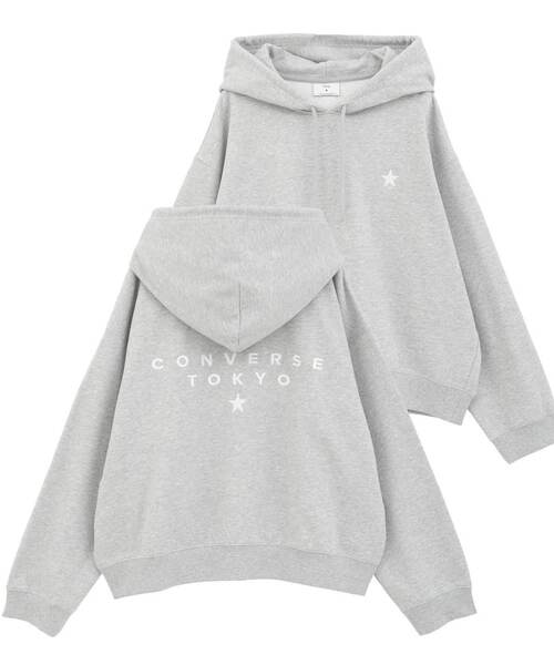 パーカー EMBROIDERED LOGO HOODIE レディース_2