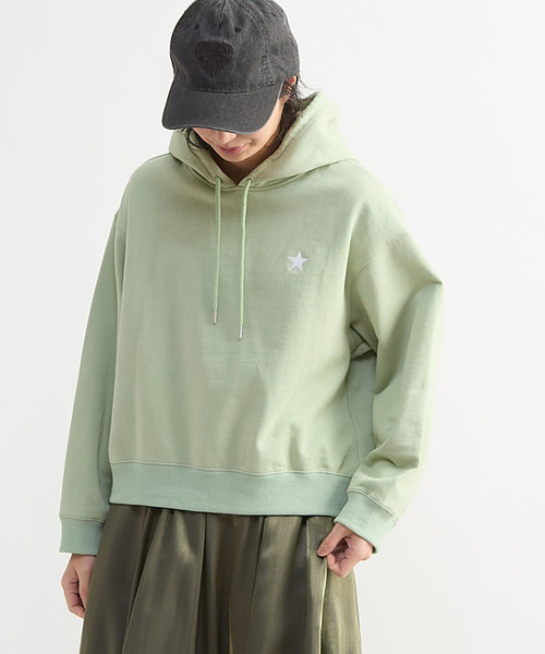 パーカー EMBROIDERED LOGO HOODIE レディース_9