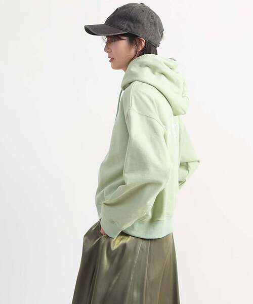 パーカー EMBROIDERED LOGO HOODIE レディース_11