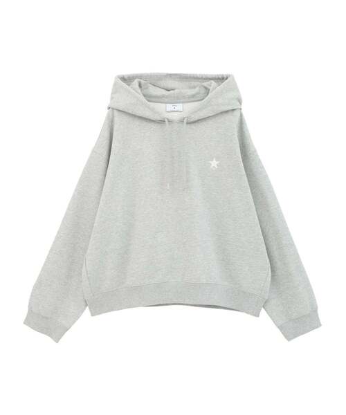 パーカー EMBROIDERED LOGO HOODIE レディース_18