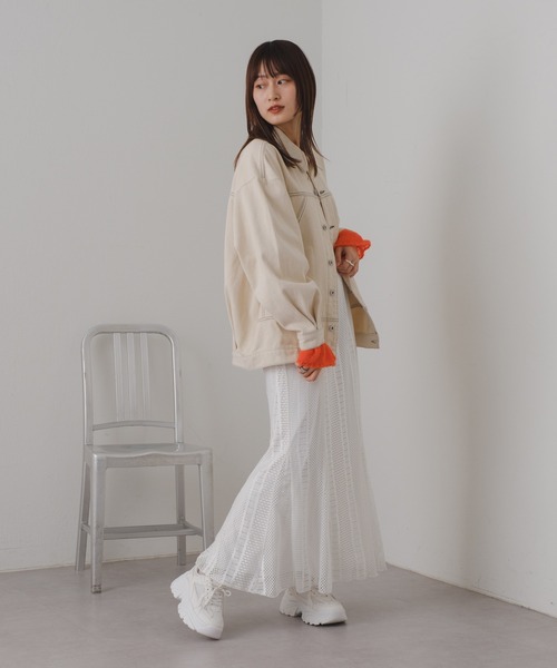 「Kastane」 スカート 1 ホワイト レディース_画像9