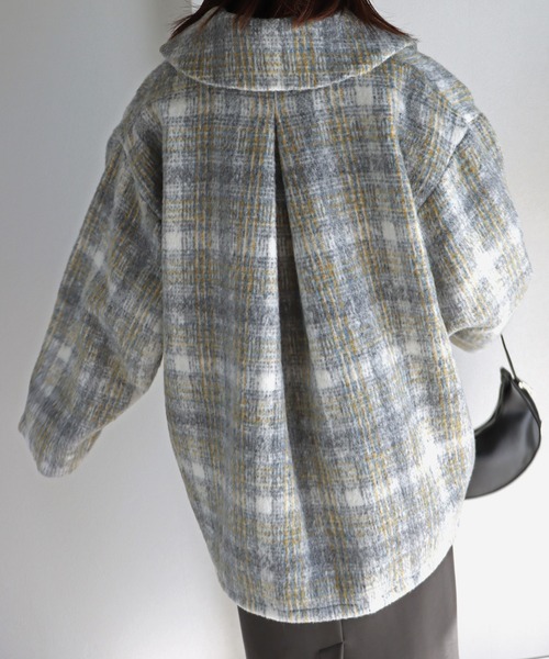 「COURO」 ピーコート M ブラウン レディース_画像7