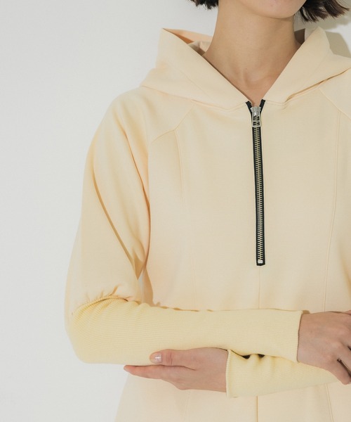 「CITY TOKYO」 長袖ワンピース 1 アイボリー レディース_画像8