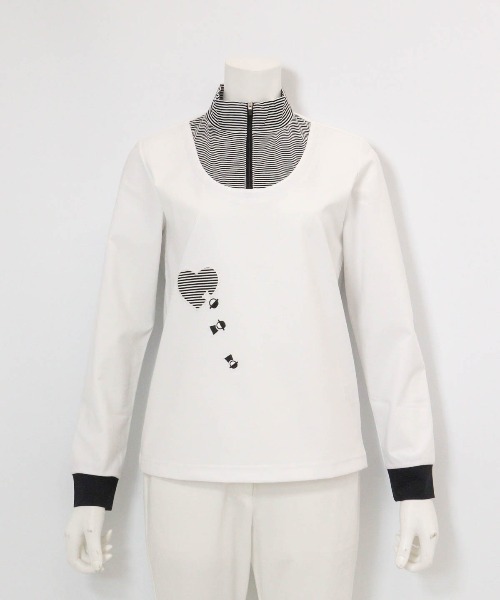 Picone CLUB（ピッコーネクラブ） tシャツ レイヤード風UV冷感プル
