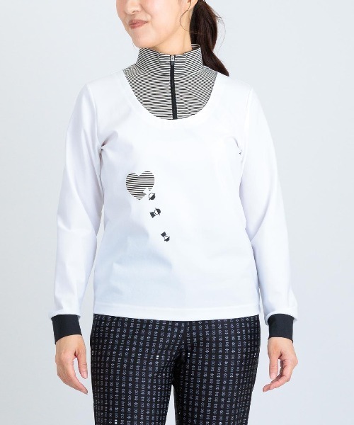 Picone CLUB（ピッコーネクラブ） tシャツ レイヤード風UV冷感プル