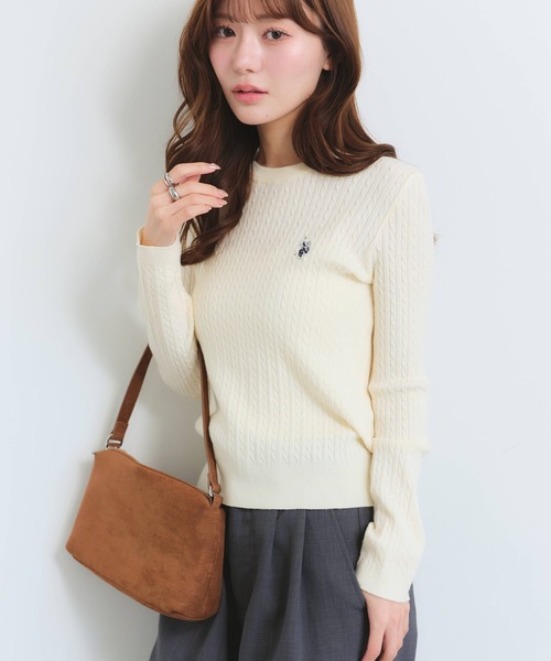 U.S. POLO ASSN.（ユーエスポロアッスン） サマーニット ニット