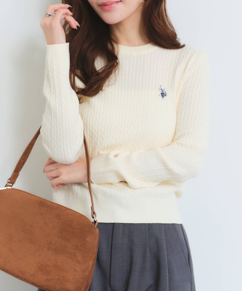 U.S. POLO ASSN.（ユーエスポロアッスン） サマーニット ニット
