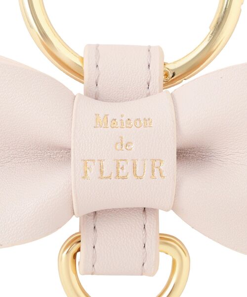Maison de FLEUR（メゾンドフルール） チャーム リボンキーリング