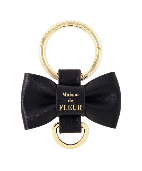 Maison de FLEUR（メゾンドフルール） チャーム リボンキーリング