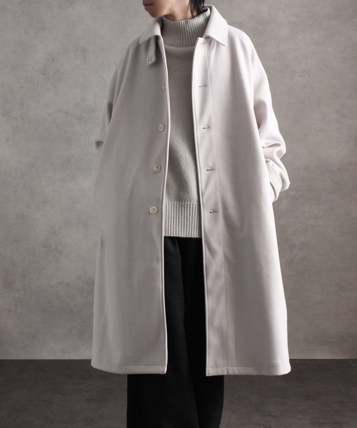 「welise」 ステンカラーコート L ブラック メンズ_画像7