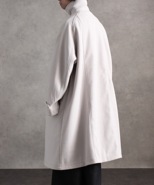 「welise」 ステンカラーコート L ブラック メンズ_画像8