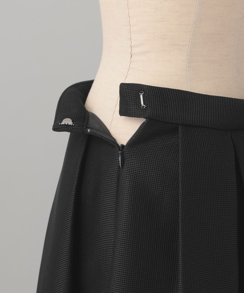 スカート ダブルメッシュタックスカートの画像