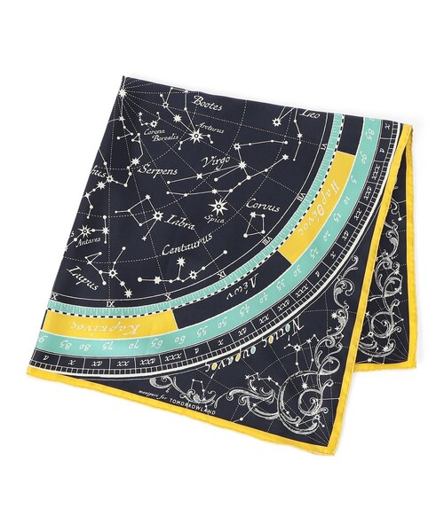 manipuri（マニプリ） スカーフ バンダナ 「別注」manipuri STAR MAP