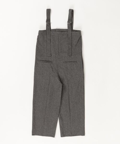 「RONEL」 オーバーオール M ダークグレー レディース_画像2