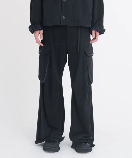 Tamme（タム） カーゴパンツ 「TAMME/タム」OVER CARGO SWEAT PANTS tamme タム OVER CARGO SWEAT PANTS