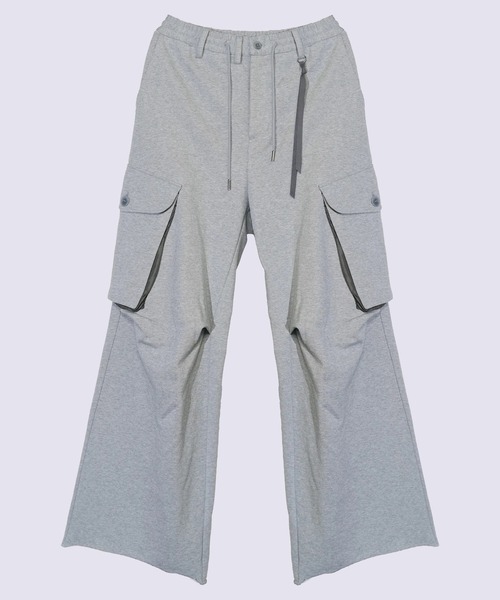 Tamme（タム） カーゴパンツ 「TAMME/タム」OVER CARGO SWEAT PANTS 