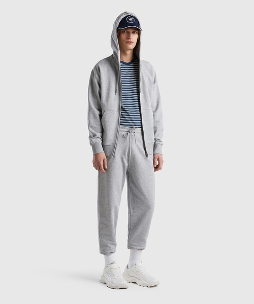 「BENETTON (UNITED COLORS OF BENETTON)」 スウェットパンツ X-SMALL ネイビー メンズ_画像3