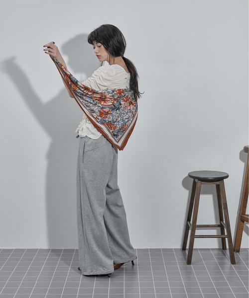 THE Yon tシャツ 2WAYシャーリングシアーハーフスリーブカーディガン