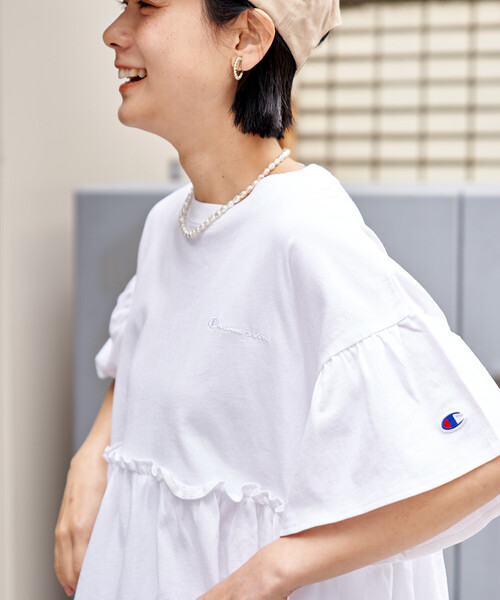 ちゃむ様 FREAK'S STORE（フリークスストア） tシャツ Champion × FREAK'S STORE