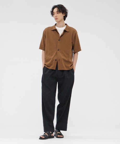 カーディガン COTTON SILK メンズの画像