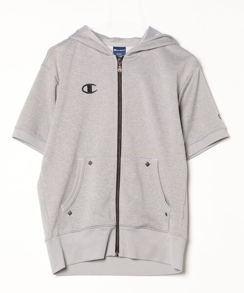 グレー ジップアップジャケット Champion（チャンピオン） ジップアップパーカー M グレー メンズ
