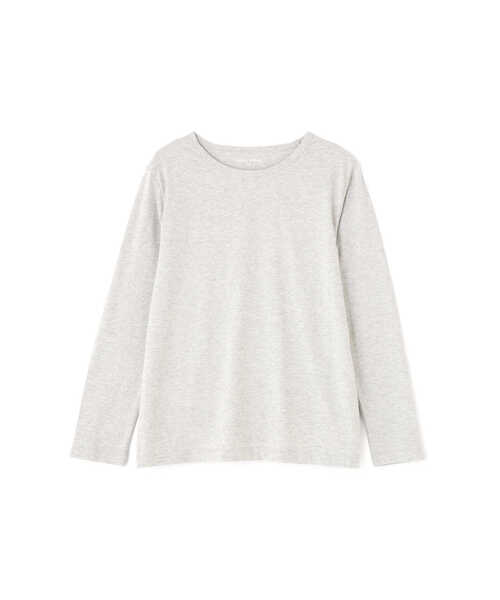 「human woman」 長袖カットソー LARGE グレー レディース_画像2