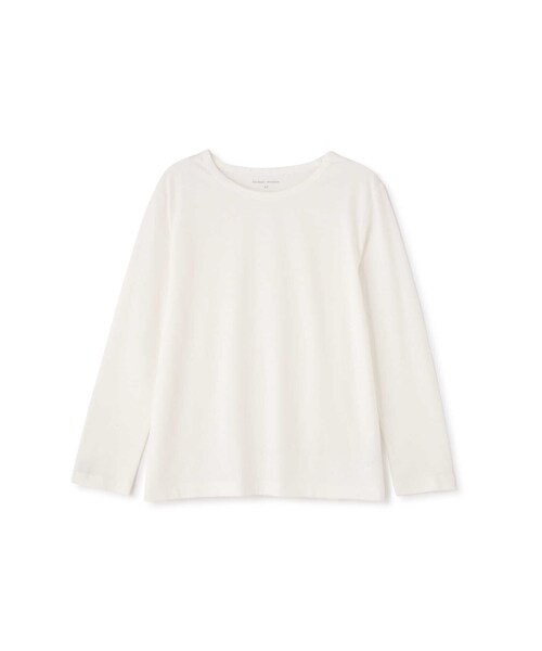 「human woman」 長袖カットソー LARGE グレー レディース_画像9