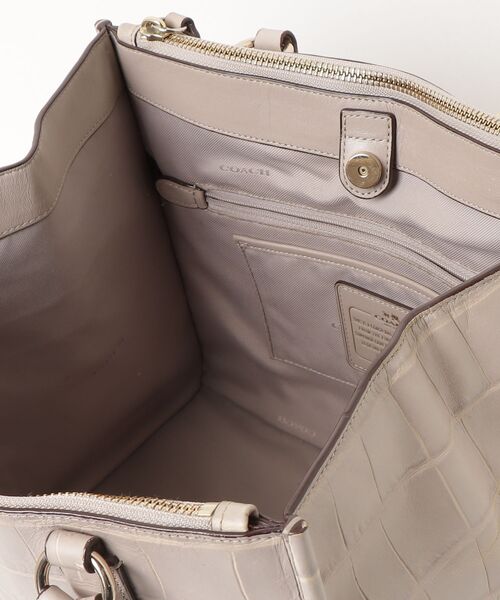 COACH（コーチ） ハンドバッグ - グレー レディース : ZOZOTOWN Yahoo