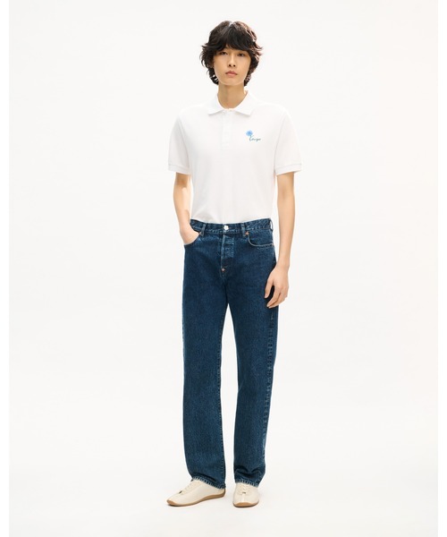 ポロシャツ 'KENZO Tulip' エンブロイダリー スリム ポロ イン コットン メンズ_5