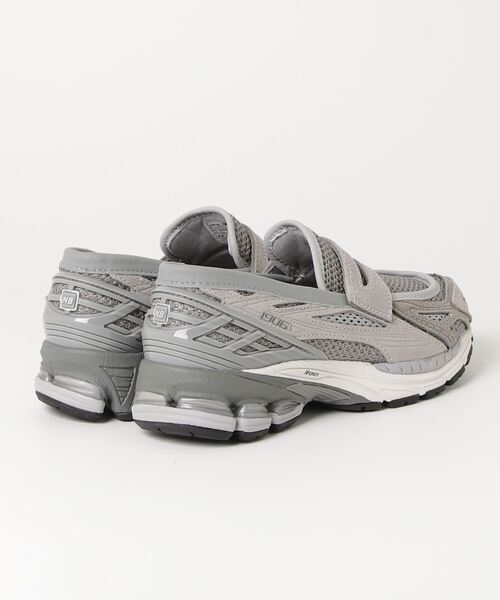 「New Balance」 スリッポン 23.0cm グレー メンズ_画像2