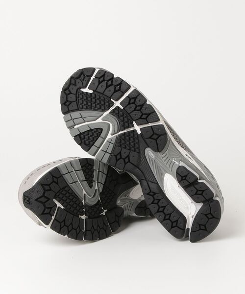 「New Balance」 スリッポン 23.0cm グレー メンズ_画像3