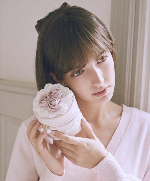 Maison de FLEUR（メゾンドフルール） ポーチ ローズブーケポーチ