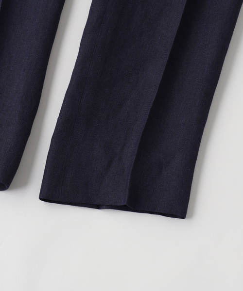 スラックス fursac (フルサック) Linen Trousers メンズ レディースの画像