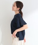 tシャツ 半袖 「汗じみ防止/ひんやり/体型カ...の詳細画像2