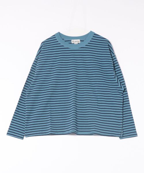 「RNA-N」 長袖カットソー MEDIUM ブルー レディース_画像2