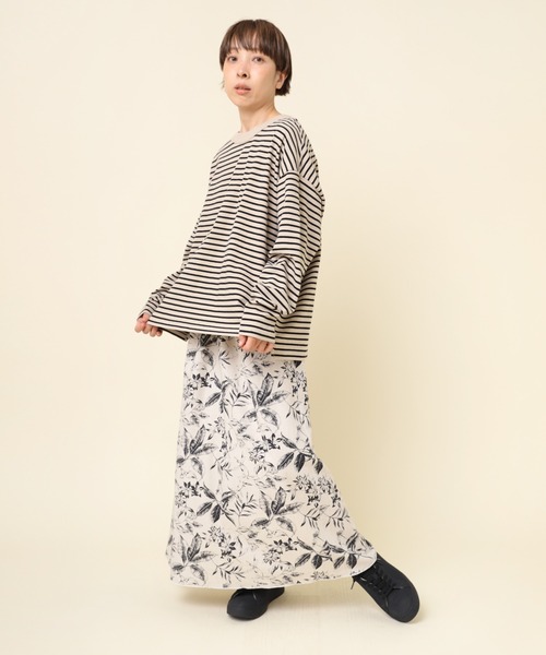 「RNA-N」 長袖カットソー MEDIUM ブルー レディース_画像6
