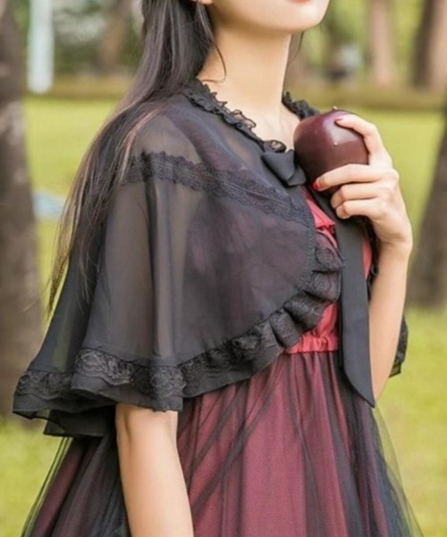 gossip!ロサンゼルス カーディガン 「Y2Kガーリー」レトロレイヤード