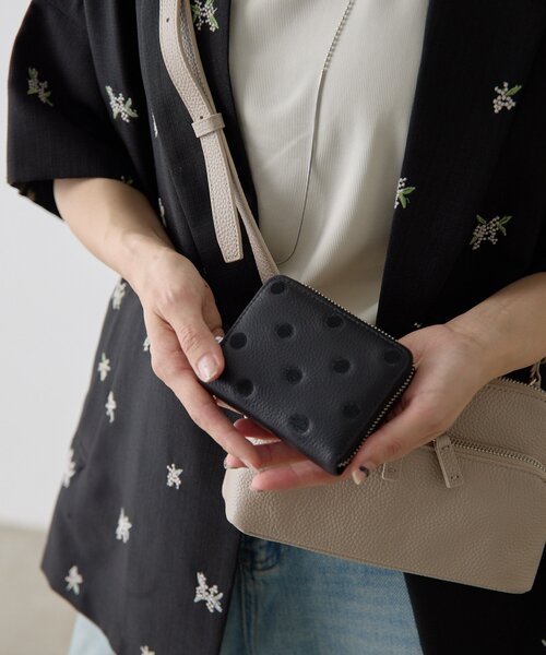 ear PAPILLONNER（イア パピヨネ） ミニ 財布 「perche(ペルケ)×ear
