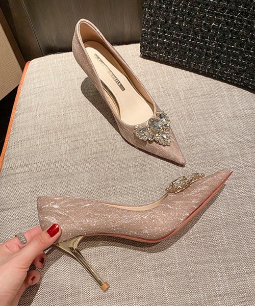 Jasmine Grandiflorum（ジャスミングランディフローラム） パンプス