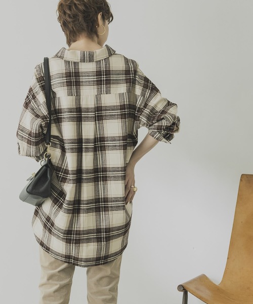 大人気高品質 シャツ ブラウス モールチェックオーバーシャツ ZOZOTOWN PayPayモール店 - 通販 - PayPayモール 定番2023